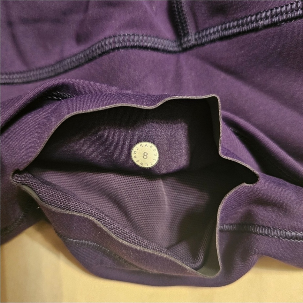 Purple Athletic Leggings